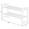 Basicwise Bamboo Storage Shoe Rack, Free Standing Shoe Organizer Storage Rack, 2 Tier QI004330.2 - alternate 2